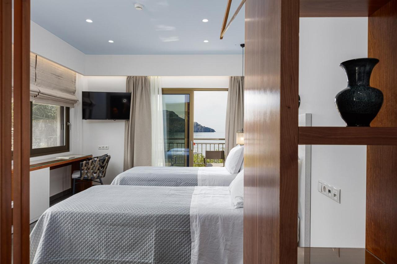 Sea View Suite "Christos" - Adults Only ปลาเกียส ภายนอก รูปภาพ