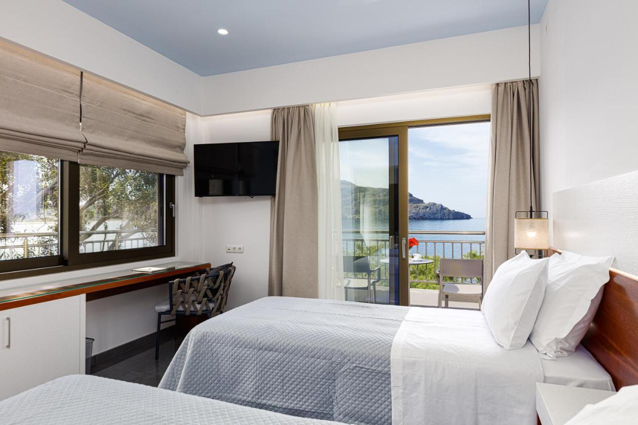 Sea View Suite "Christos" - Adults Only ปลาเกียส ภายนอก รูปภาพ